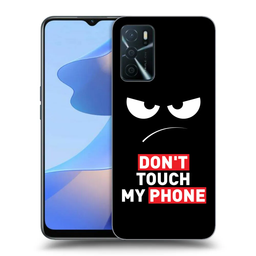 Picasee ULTIMATE CASE pro OPPO A16s - Angry Eyes - Transparent