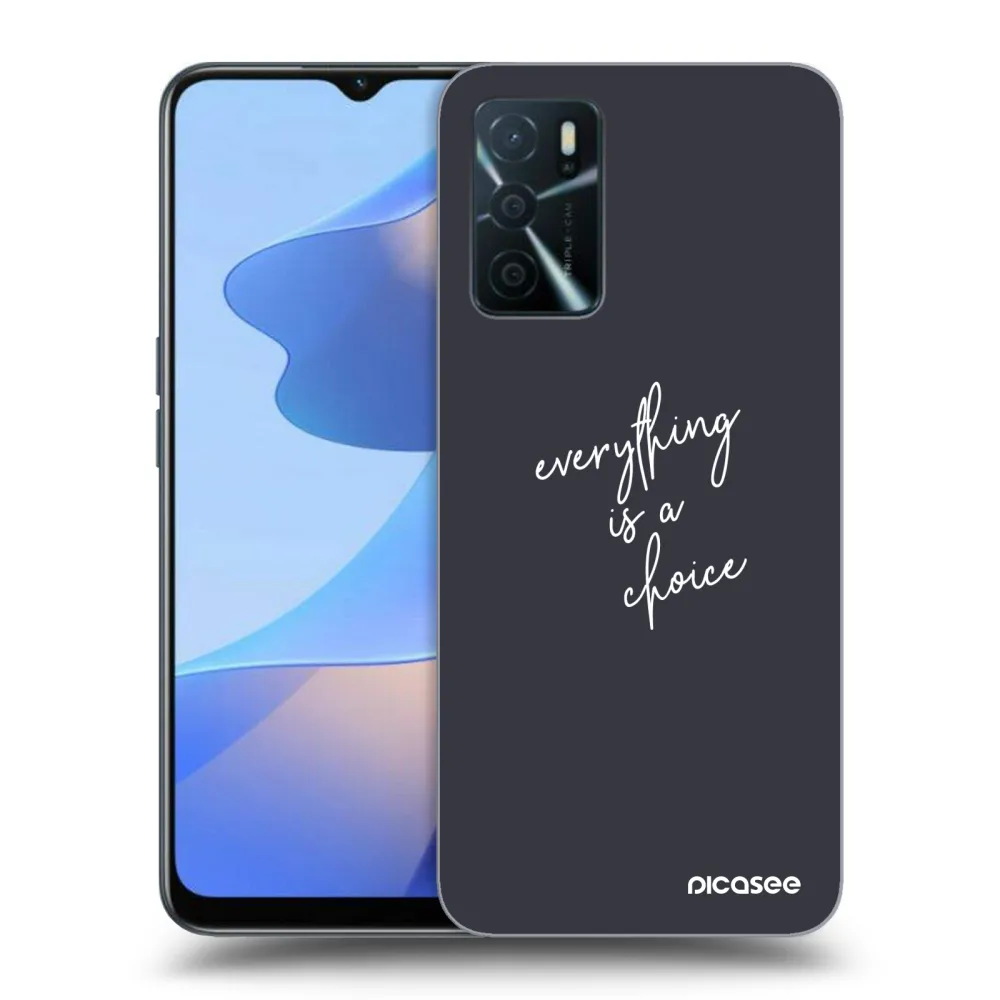 Picasee ULTIMATE CASE pro OPPO A16s - Všetko je na tebe