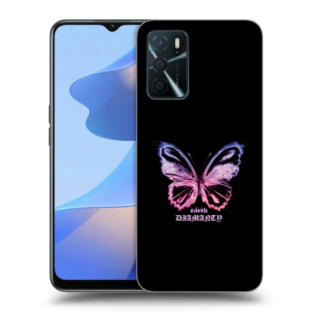 Picasee ULTIMATE CASE pro OPPO A16s - Diamanty Purple