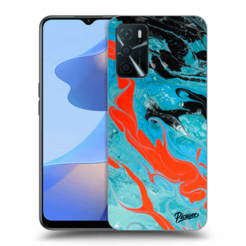 Picasee ULTIMATE CASE pro OPPO A16s - Blue Magma
