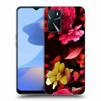 Obal pre OPPO A16s - Dark Peonny