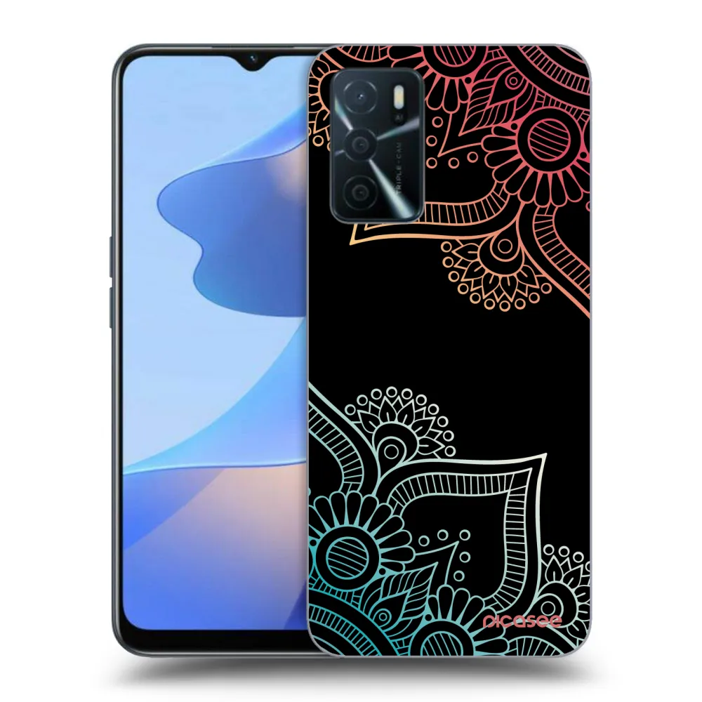 Picasee ULTIMATE CASE pro OPPO A16s - Kvetinový vzor