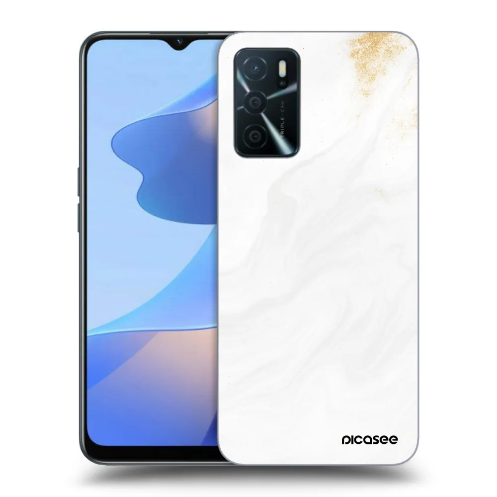Picasee ULTIMATE CASE pro OPPO A16s - White