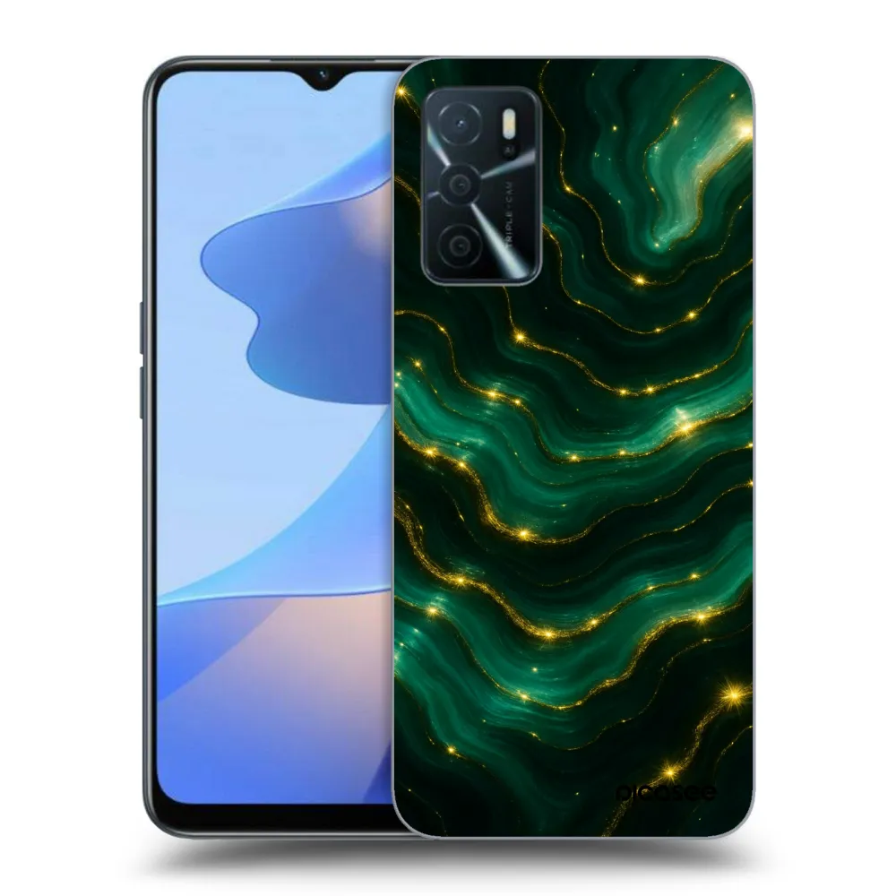 Picasee ULTIMATE CASE pro OPPO A16s - Emerald