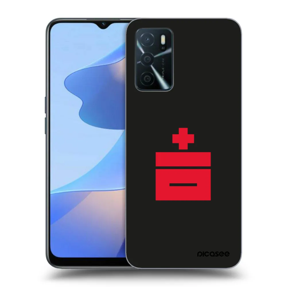 Silikónový čierny obal pre OPPO A16s - Le Plastenciaga