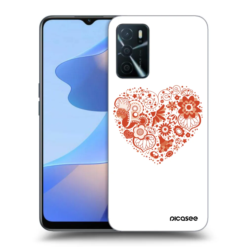 Picasee ULTIMATE CASE pro OPPO A16s - Veľké srdce