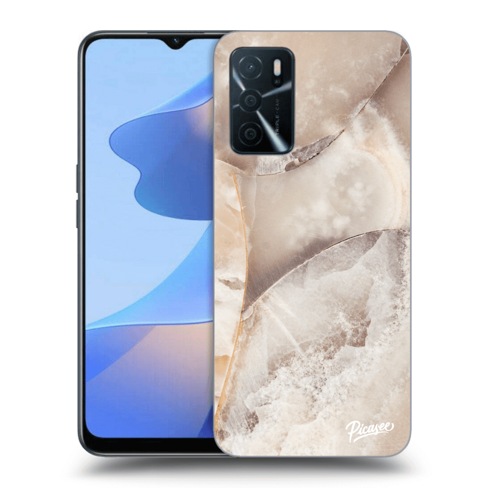 Picasee ULTIMATE CASE pro OPPO A16s - Cream marble