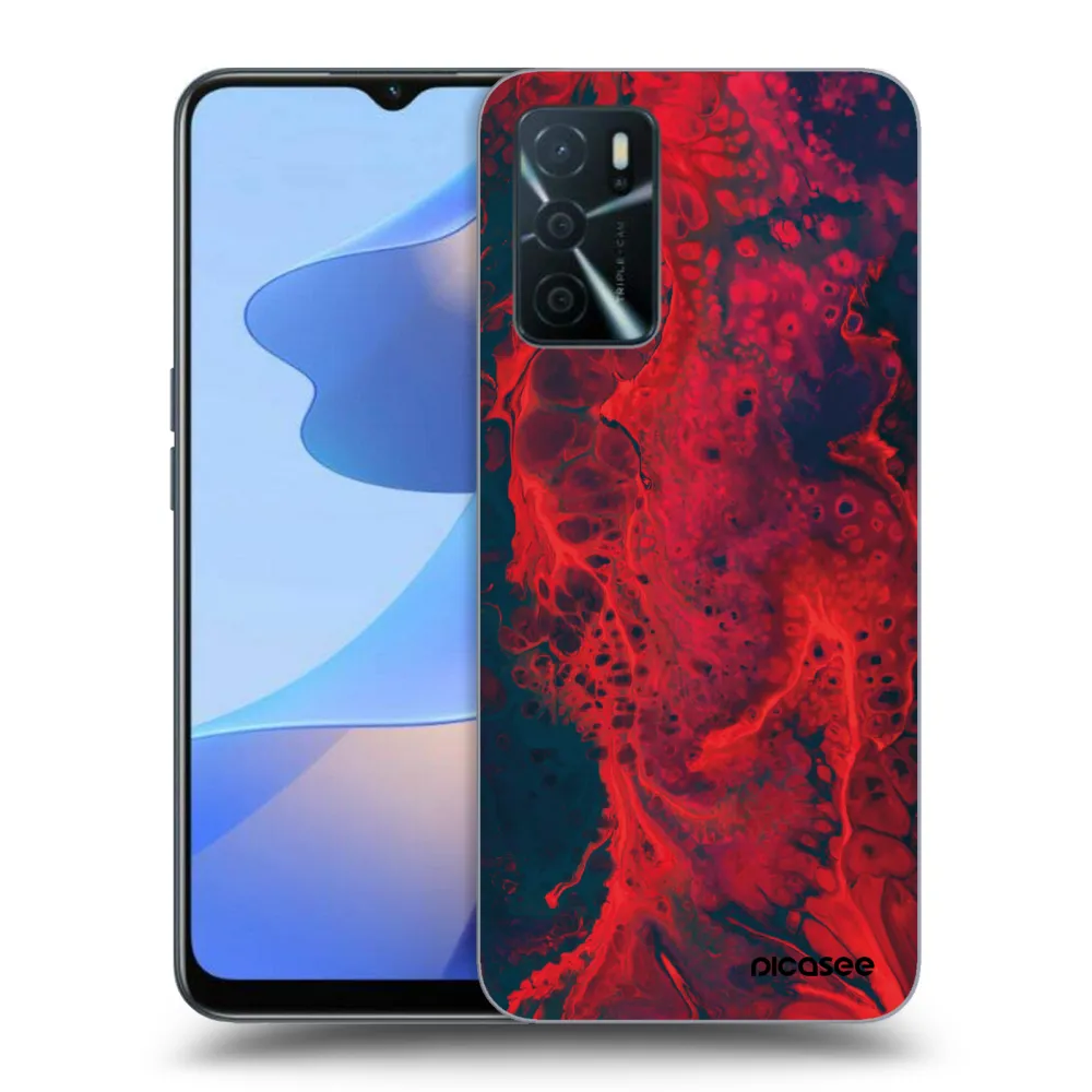 Picasee ULTIMATE CASE pro OPPO A16s - Organic red