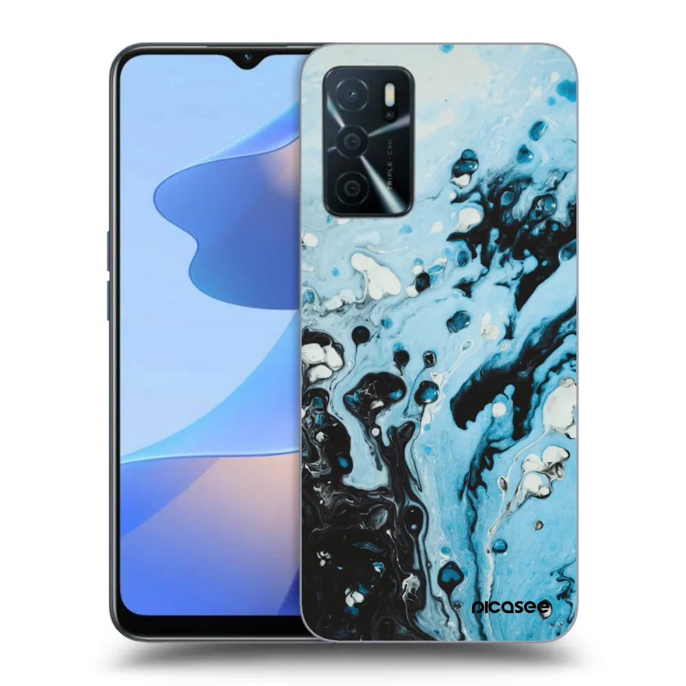 Picasee ULTIMATE CASE pro OPPO A16s - Organic blue