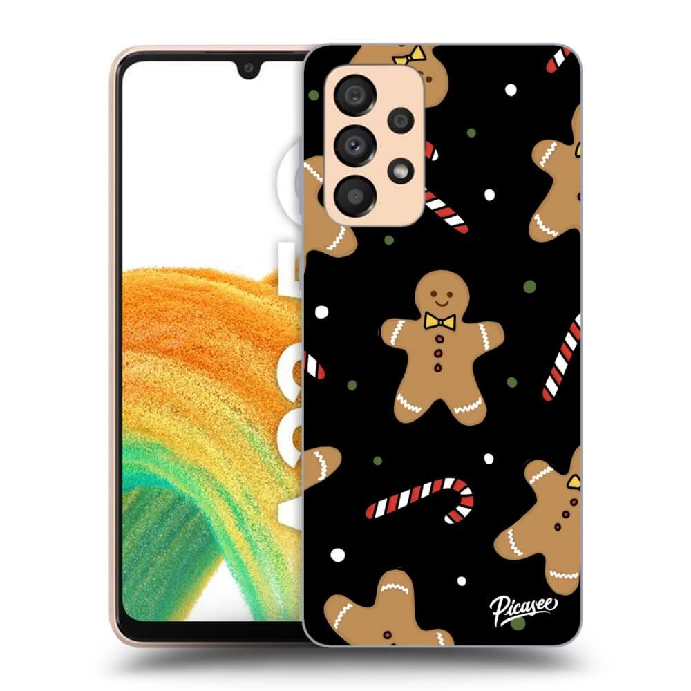 Picasee silikónový čierny obal pre Samsung Galaxy A33 5G A336 - Gingerbread