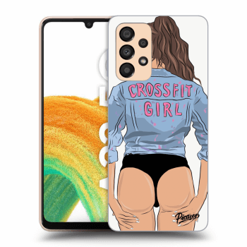 Obal pre Samsung Galaxy A33 5G A336 - Crossfit girl - nickynellow