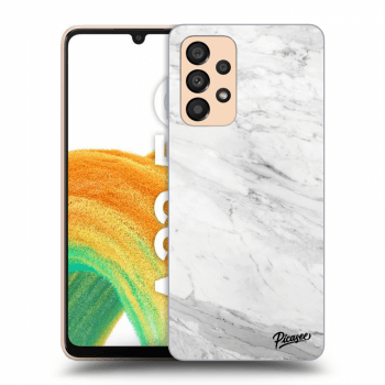 Picasee ULTIMATE CASE pro Samsung Galaxy A33 5G A336 - White marble