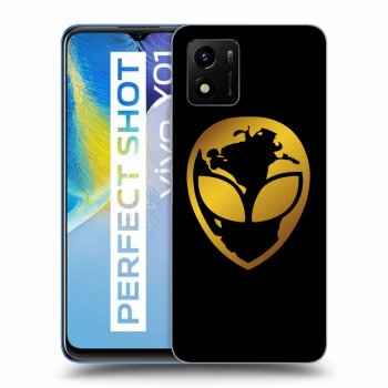 Obal pre Vivo Y01 - EARTH - Gold Alien 3.0