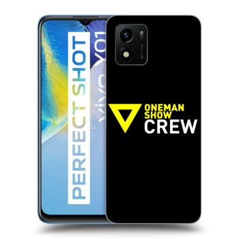 Picasee silikónový čierny obal pre Vivo Y01 - ONEMANSHOW CREW