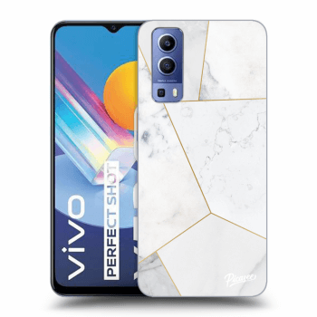 Obal pre Vivo Y52 5G - White tile