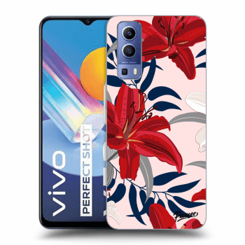 Obal pre Vivo Y52 5G - Red Lily