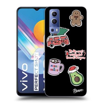 Obal pre Vivo Y52 5G - Christmas Stickers