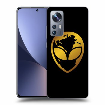 Obal pre Xiaomi 12X - EARTH - Gold Alien 3.0