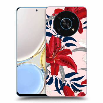 Obal pre Honor Magic4 Lite 5G - Red Lily