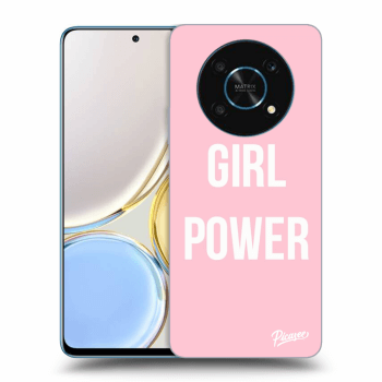 Picasee silikónový čierny obal pre Honor Magic4 Lite 5G - Girl power