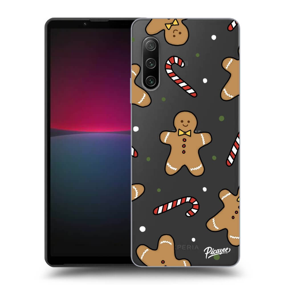 Picasee silikónový prehľadný obal pre Sony Xperia 10 IV 5G - Gingerbread