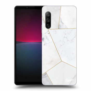 Obal pre Sony Xperia 10 IV 5G - White tile