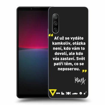 Obal pre Sony Xperia 10 IV 5G - Kazma - SVĚT PATŘÍ TĚM, CO SE NEPOSEROU