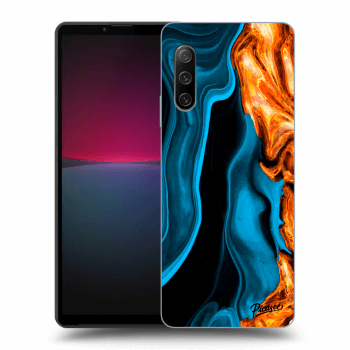 Obal pre Sony Xperia 10 IV 5G - Gold blue