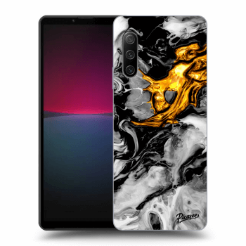 Obal pre Sony Xperia 10 IV 5G - Black Gold 2