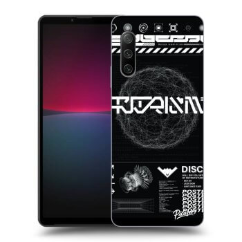 Picasee silikónový čierny obal pre Sony Xperia 10 IV 5G - BLACK DISCO