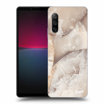 Obal pre Sony Xperia 10 IV 5G - Cream marble