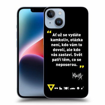 Obal pre Apple iPhone 14 - Kazma - SVĚT PATŘÍ TĚM, CO SE NEPOSEROU