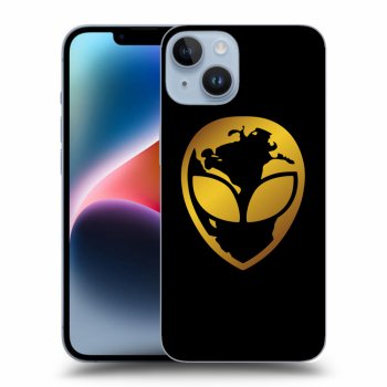 Obal pre Apple iPhone 14 - EARTH - Gold Alien 3.0