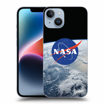 Picasee silikónový čierny obal pre Apple iPhone 14 - Nasa Earth