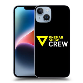 Picasee silikónový čierny obal pre Apple iPhone 14 - ONEMANSHOW CREW