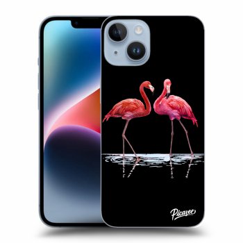 Obal pre Apple iPhone 14 - Flamingos couple