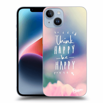 Obal pre Apple iPhone 14 - Think happy be happy