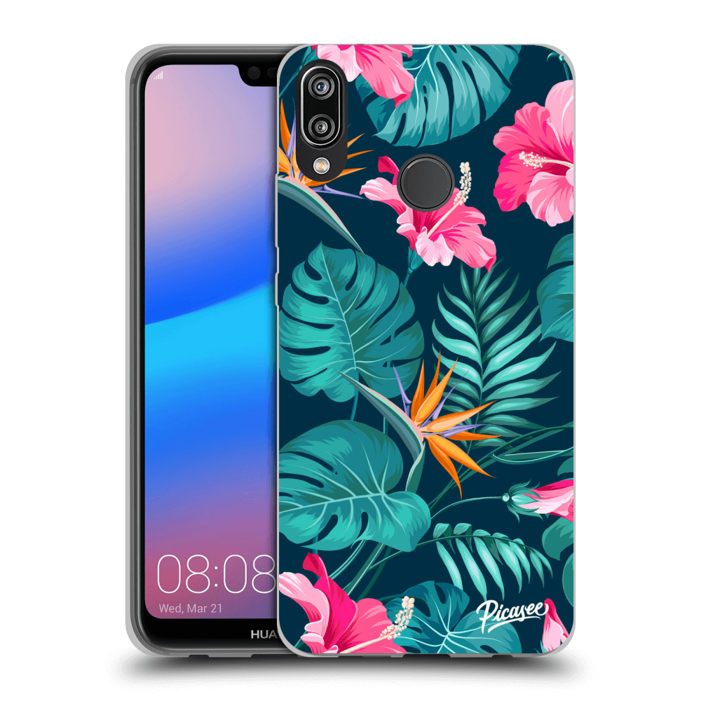 Picasee ULTIMATE CASE pro Huawei P20 Lite - Pink Monstera