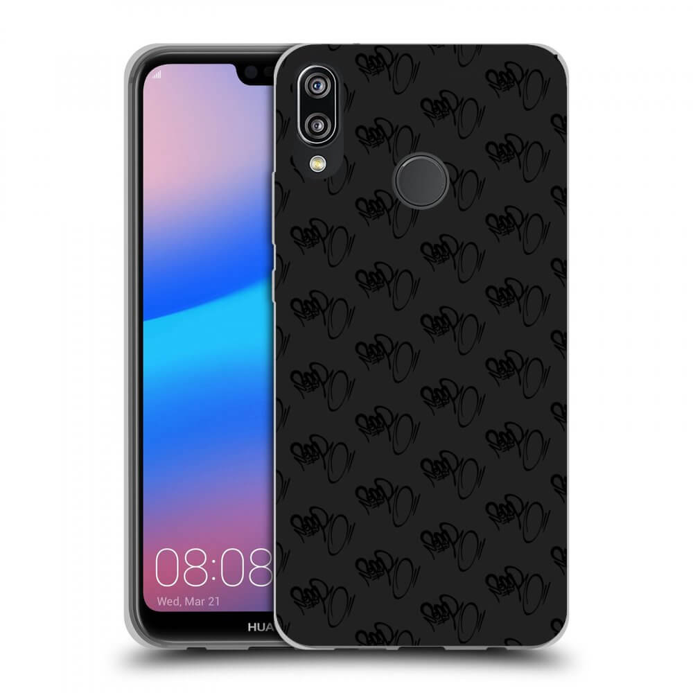 Picasee silikónový čierny obal pre Huawei P20 Lite - Separ - Black On Black 1