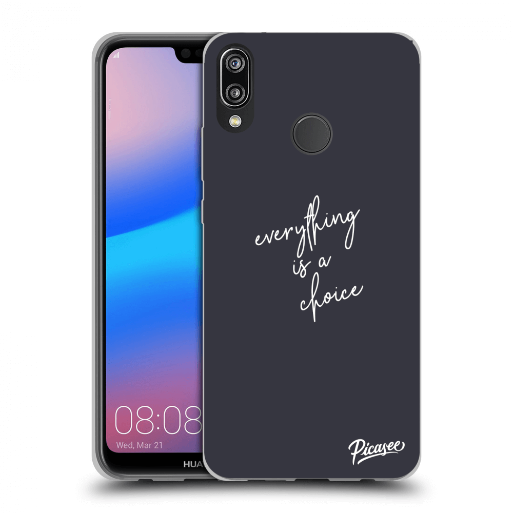 Picasee ULTIMATE CASE pro Huawei P20 Lite - Everything is a choice