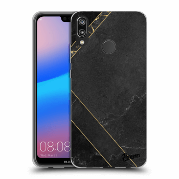 Obal pre Huawei P20 Lite - Black tile