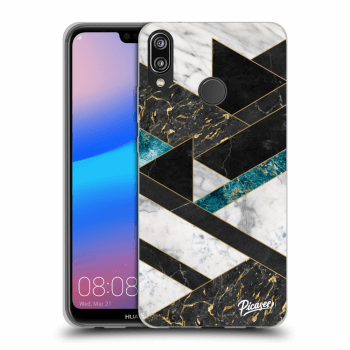 Obal pre Huawei P20 Lite - Dark geometry