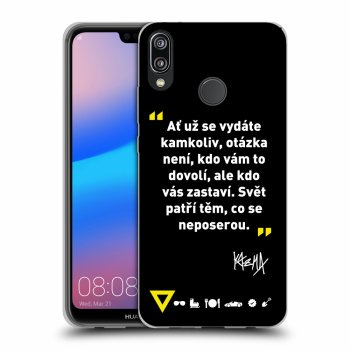 Obal pre Huawei P20 Lite - Kazma - SVĚT PATŘÍ TĚM, CO SE NEPOSEROU