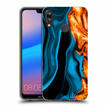 Obal pre Huawei P20 Lite - Gold blue