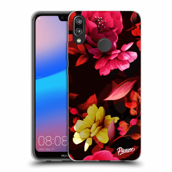 Picasee ULTIMATE CASE pro Huawei P20 Lite - Dark Peonny