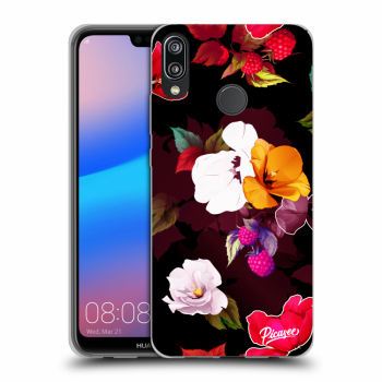 Obal pre Huawei P20 Lite - Flowers and Berries