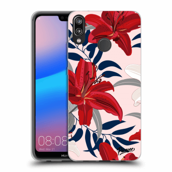 Obal pre Huawei P20 Lite - Red Lily