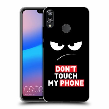 Obal pre Huawei P20 Lite - Angry Eyes - Transparent