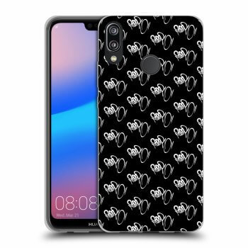 Obal pre Huawei P20 Lite - Separ - White On Black