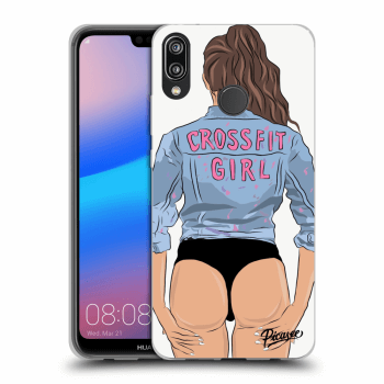Obal pre Huawei P20 Lite - Crossfit girl - nickynellow